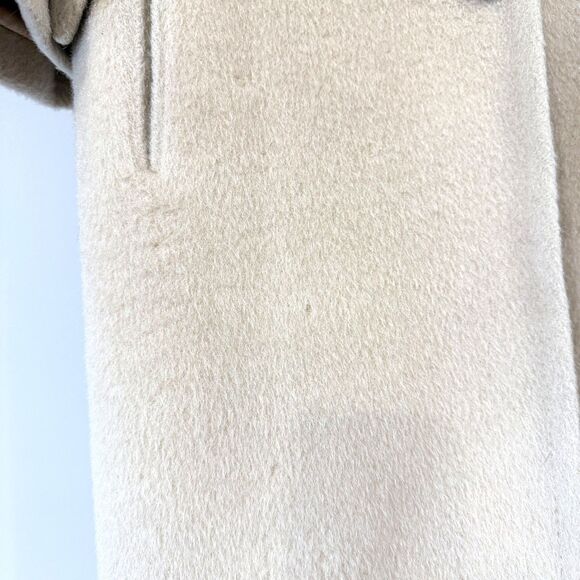 Vintage 1960s Mar-Del by Rice Coat - Fur Collar Swing Coat Size Medium - Picture 11 of 16